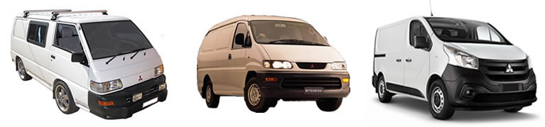 Roof Racks Mitsubishi express vehicle image